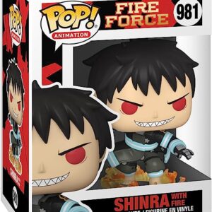 981 Fire Force - Shinra w/fire