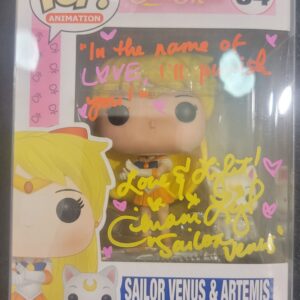 94 Sailor Moon - Sailor Venus and Artemis (signed)