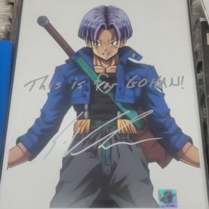 Fan Art  -Trunks- Dragon Ball Z (signed)