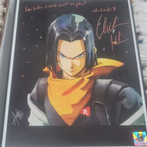 Fan Art  -Android 17- Dragon Ball Z (signed)